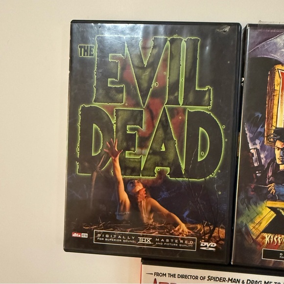 Evil Dead Movie Trilogy DVD Set Army of Darkness Horror Movies - Picture 3 of 9